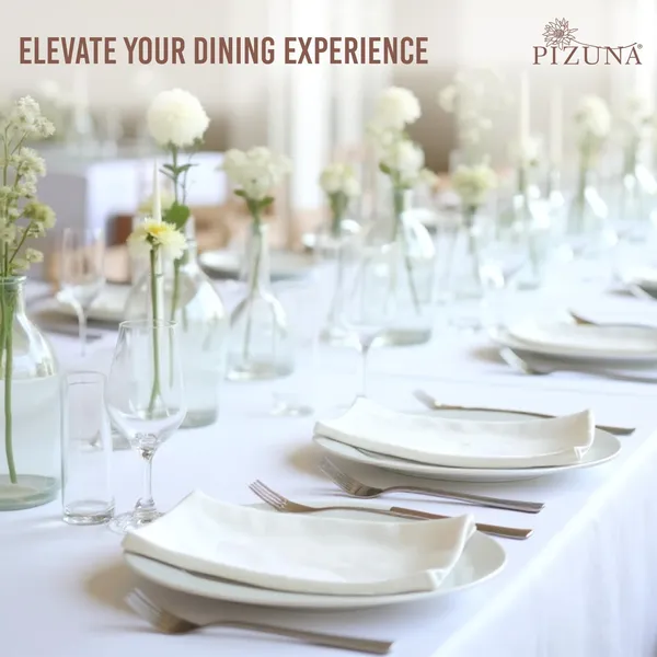 Pizuna_100%_Long_Staple_Cotton_Solid_White_Dinner_Napkin_Set_Of_8