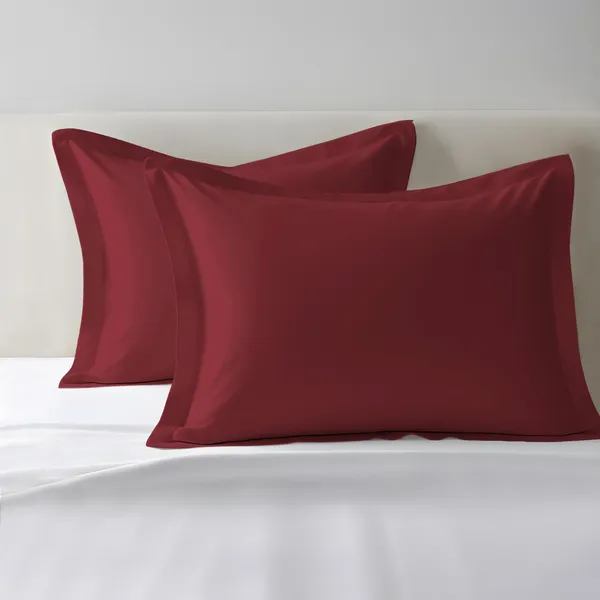 Pizuna_Cotton_Solid_Rio_Red_Pillow_Cover_Set_Of_2