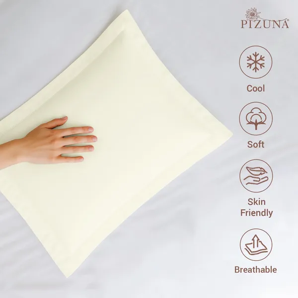 Pizuna_Cotton_Solid_Off_White_Pillow_Cover_Set_Of_2