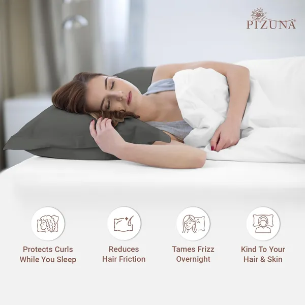 Pizuna_Cotton_Solid_Dark_Grey_Pillow_Cover_Set_Of_2