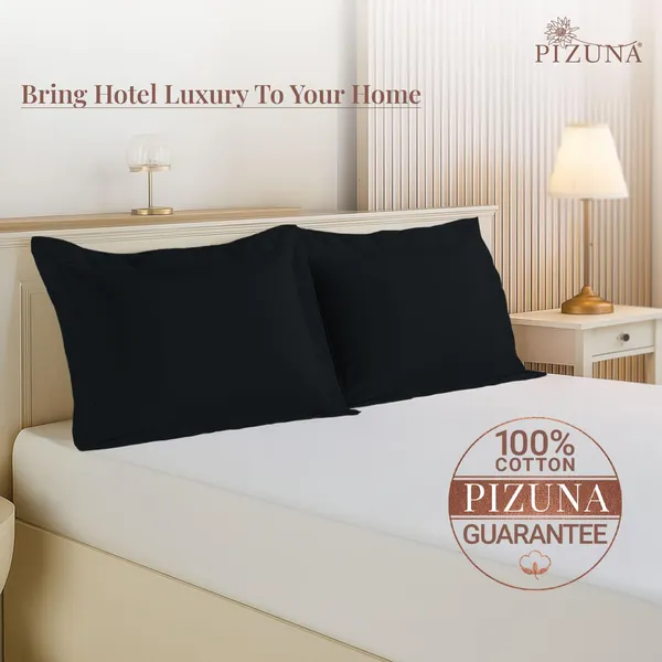 Pizuna_Cotton_Solid_Black_Pillow_Cover_Set_Of_2