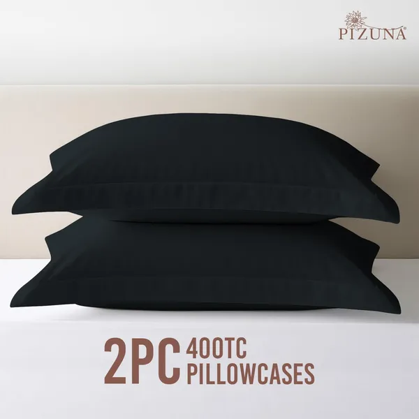 Pizuna_Cotton_Solid_Black_Pillow_Cover_Set_Of_2