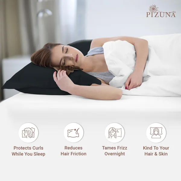 Pizuna_Cotton_Solid_Black_Pillow_Cover_Set_Of_2