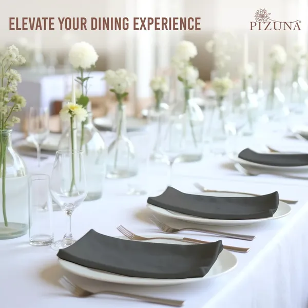 Cotton_Solid_Dark_Grey_Dinner_Napkin_Set