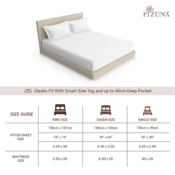 Pizuna_Cotton_Solid_Hedge_Green_Single_Fitted_Bedsheet_With_Pillow_Cover