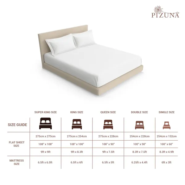 Pizuna_100%_Cotton_Solid_Mustard_Gold_Single_Flat_Bedsheet_Set