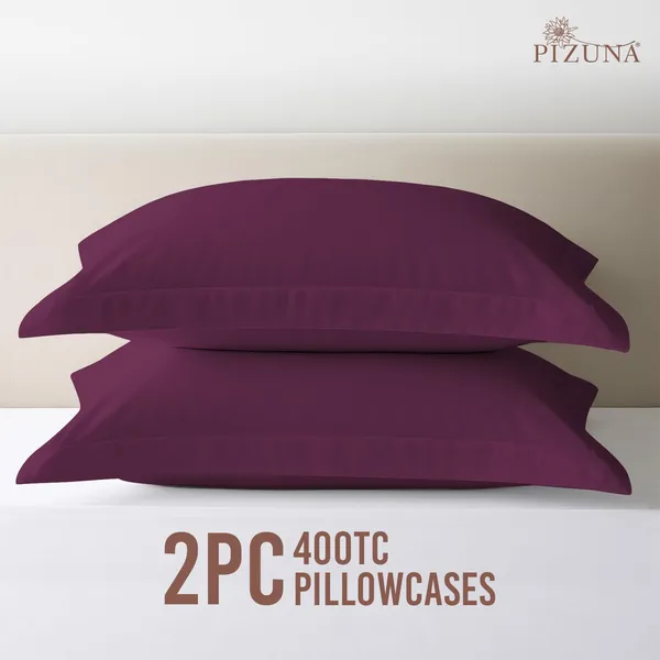 Pizuna_Cotton_Solid_Berry_Plum_Pillow_Cover_Set_Of_2
