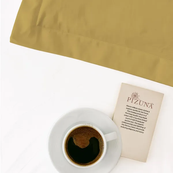 Pizuna_Cotton_Solid_Mustard_Gold_Pillow_Cover_Set_Of_2
