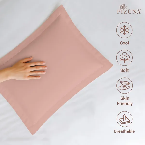 Pizuna_Cotton_Solid_Misty_Rose_Pillow_Cover_Set_Of_2