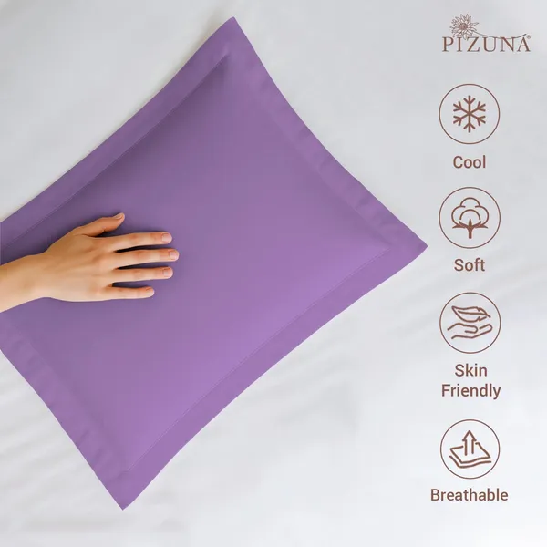 Pizuna_Cotton_Solid_Purple_Pillow_Cover_Set_Of_2
