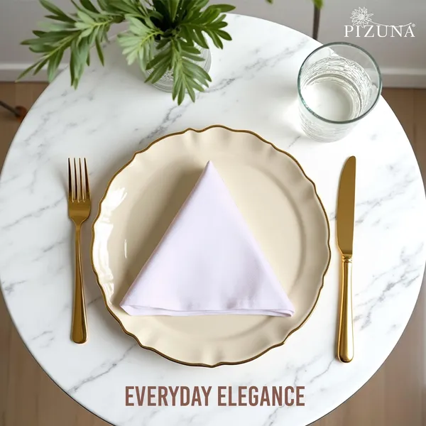 Cotton_Solid_Light_Lilac_Dinner_Napkins_Set_Of_8