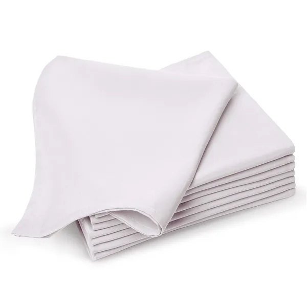 Cotton_Solid_Light_Lilac_Dinner_Napkins_Set_Of_8