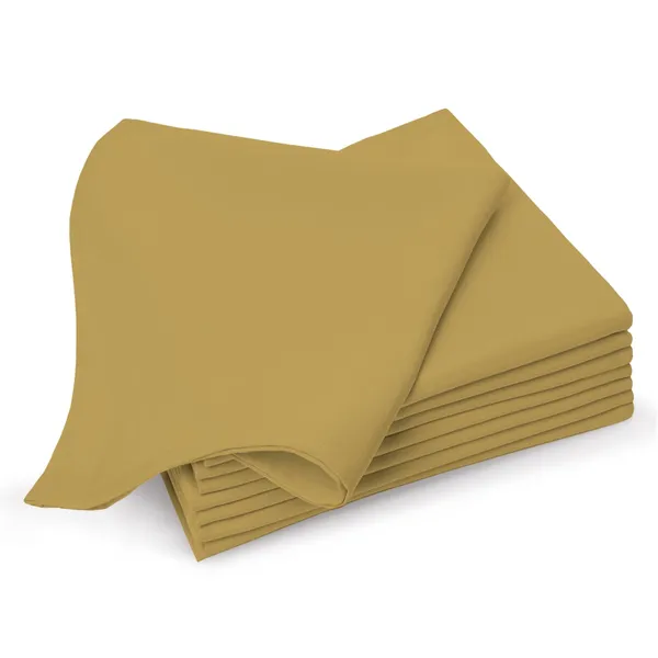 Cotton_Sateen_Solid_Mustard_Gold_Dinner_Napkins_Set_Of_8