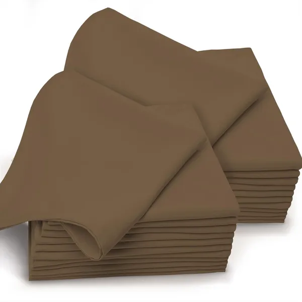 Cotton_Sateen_Solid_Woody_Brown_Dinner_Napkins_Set_Of_24