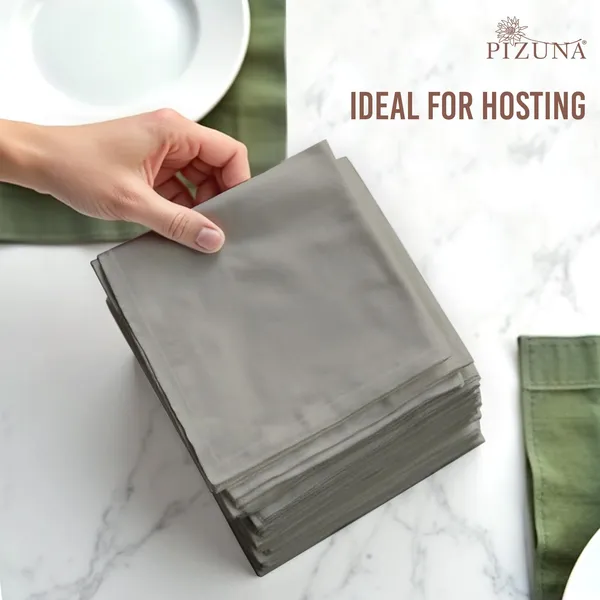 Cotton_Solid_Ash_Grey_Dinner_Napkins_Set_Of_24