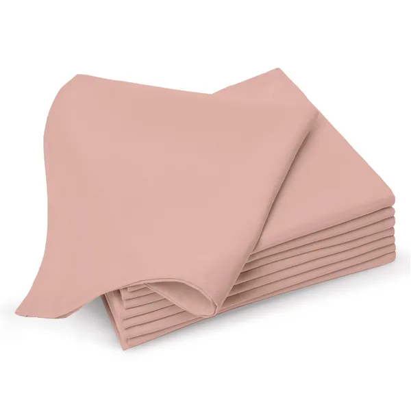 Cotton_Sateen_Solid_Misty_Rose_Dinner_Napkins_Set_Of_8