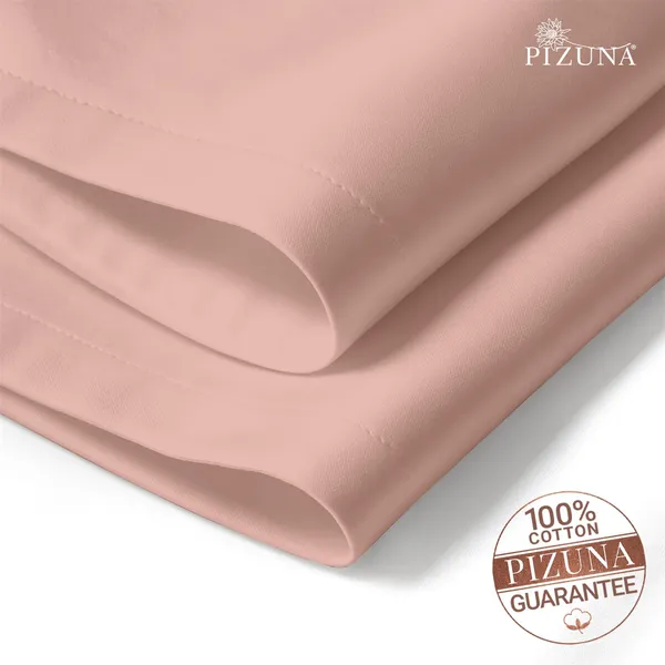 Cotton_Sateen_Solid_Misty_Rose_Dinner_Napkins_Set_Of_24