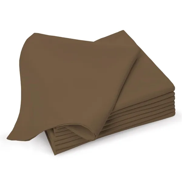 Cotton_Sateen_Solid_Woody_Brown_Dinner_Napkins_Set_Of_8