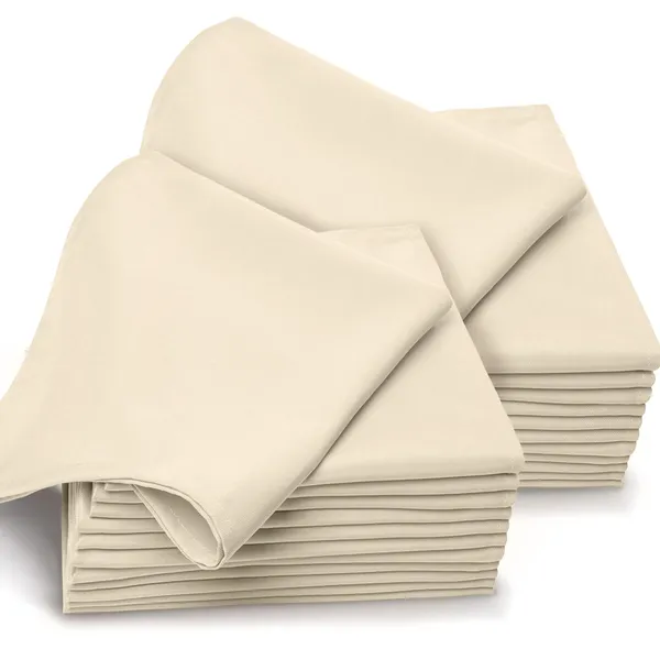 Cotton_Solid_Beige_Dinner_Napkins_Set_Of_24