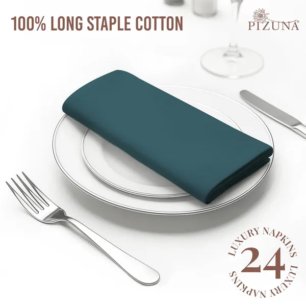 Cotton_Sateen_Solid_Peacock_Blue_Dinner_Napkins_Set_Of_24
