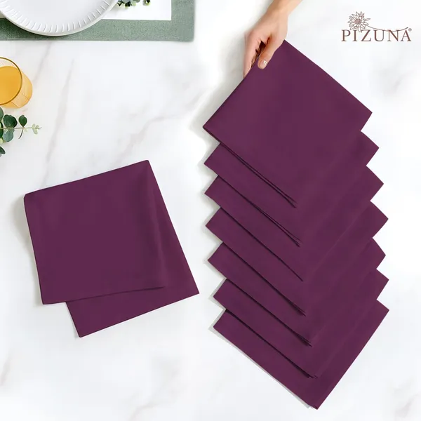 Cotton_Solid_Berry_Plum_Dinner_Napkins_Set_Of_8