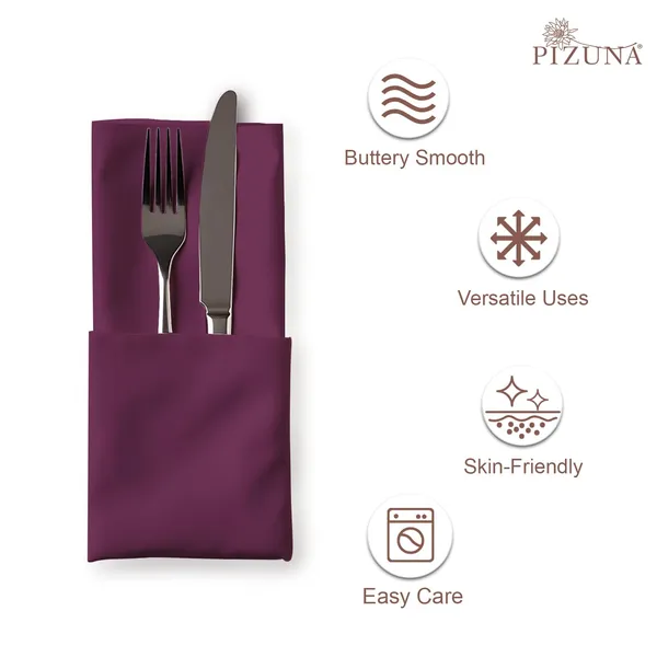Cotton_Solid_Berry_Plum_Dinner_Napkins_Set_Of_24