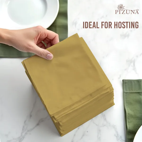 Cotton_Sateen_Solid_Mustard_Gold_Dinner_Napkins_Set_Of_24