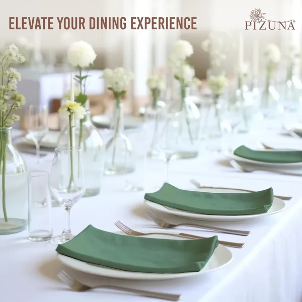 Cotton_Sateen_Solid_Hedge_Green_Dinner_Napkins_Set_Of_24