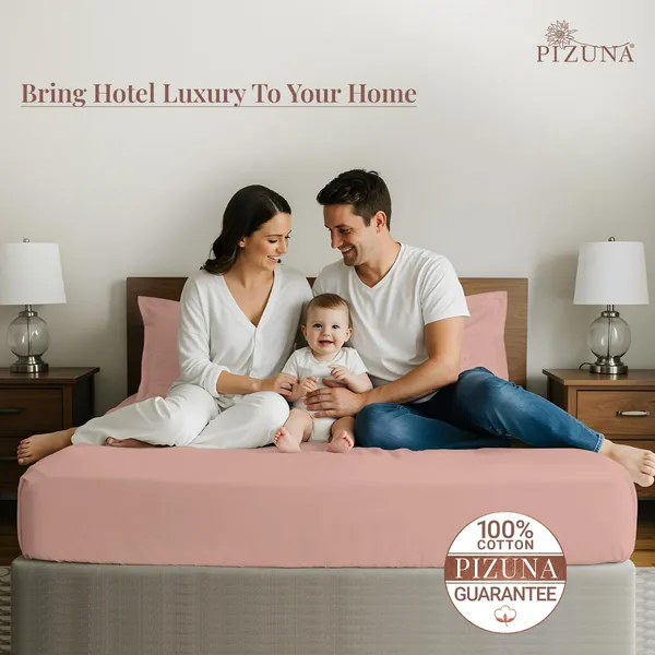 Cotton_Solid_Misty_Rose_King_Flat_Bedsheet
