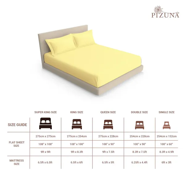 Mellow_Yellow_Cotton_Sateen_Solid_Double_Bedsheet