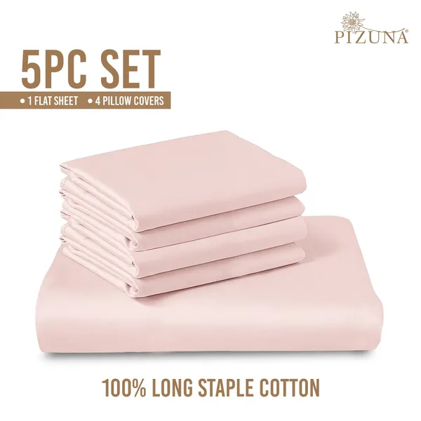 Cotton_Solid_Light_Pink_Super_King_Flat_Bedsheet_(800_Thread_Count)