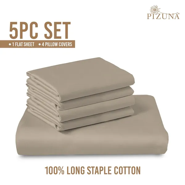 Cotton_Solid_Simply_Taupe_Super_King_Flat_Bedsheet_(800_Thread_Count)