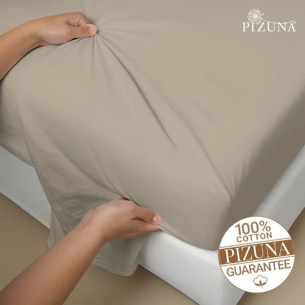 Cotton_Solid_Simply_Taupe_Super_King_Flat_Bedsheet_(800_Thread_Count)
