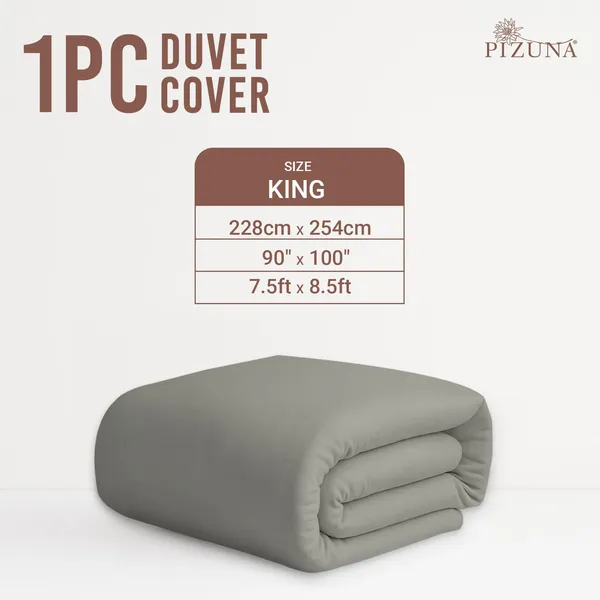 Cotton_Solid_Silver_Double_Duvet_Cover
