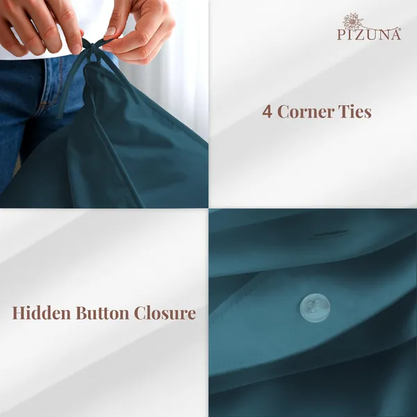 Cotton_Solid_Peacock_Blue_Double_Duvet_Cover