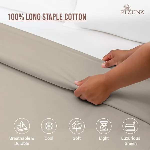 Cotton_Solid_Simply_Taupe_Double_Duvet_Cover