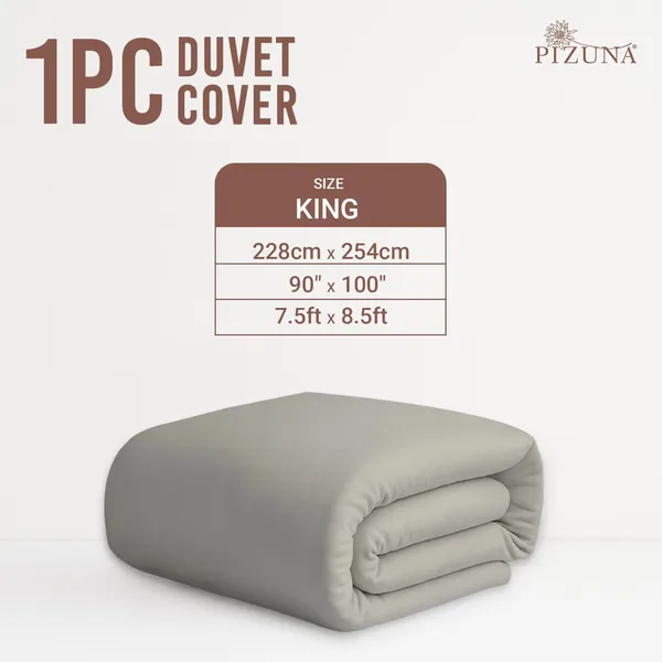 Cotton_Solid_Ash_Grey_Double_Duvet_Cover
