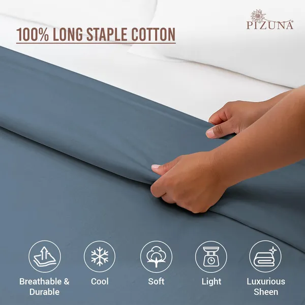 Cotton_Solid_Dusty_Blue_Double_Duvet_Cover