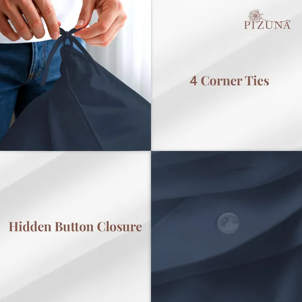 Cotton_Solid_Dark_Blue_Double_Duvet_Cover