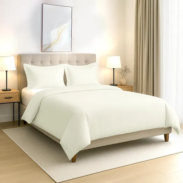 Cotton_Solid_Off_White_Double_Duvet_Cover
