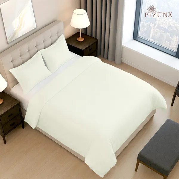 Cotton_Solid_Off_White_Double_Duvet_Cover