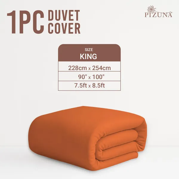 Cotton_Solid_Burnt_Orange_Double_Duvet_Cover