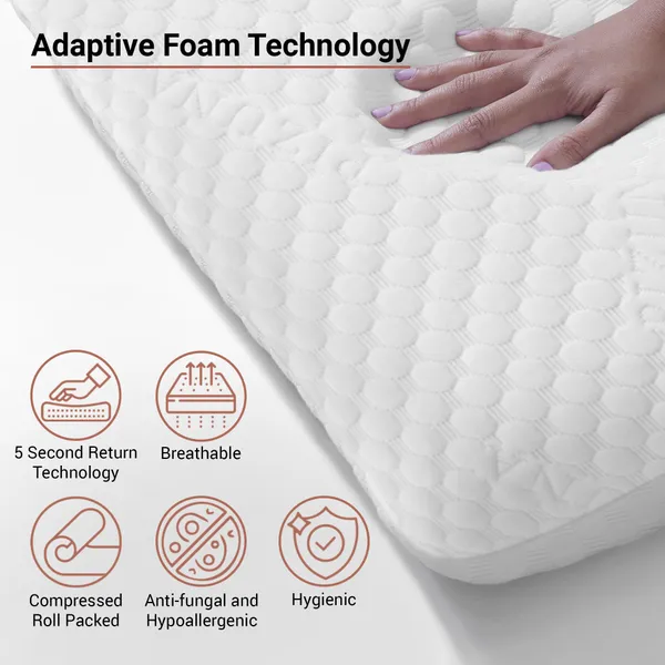 Pizuna_Cotton_Solid_White_Standard_Size_Memory_Foam_Pillow