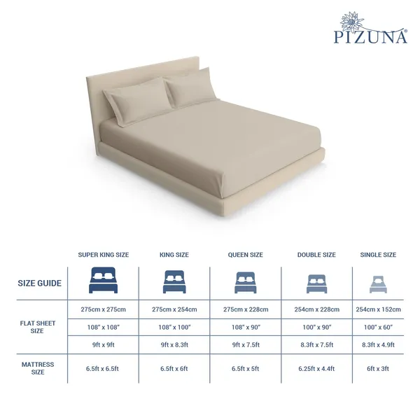 Cotton_Sateen_Solid_Simply_Taupe_Super_King_Flat_Bedsheet_With_4_Pillow_Covers_(1000_Thread_Count)