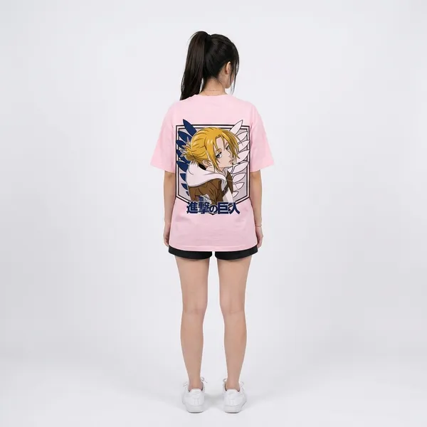 Pink_Attack_On_Titan_Anime_Oversized_Graphic_Tee_T-Shirt_For_Women