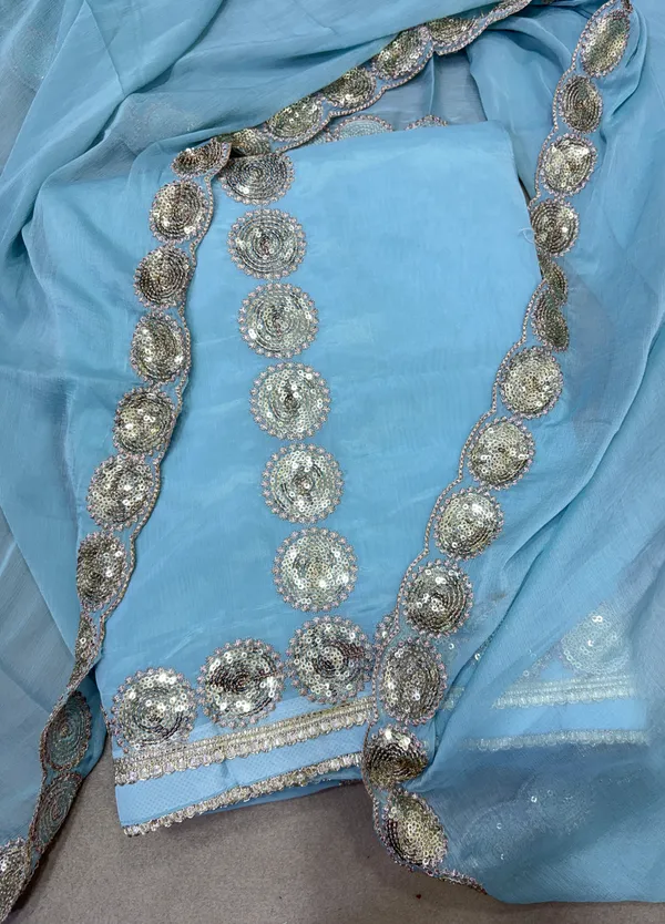 Sky_Blue_Cotton_Unstiched_Suit_Set_For_Women