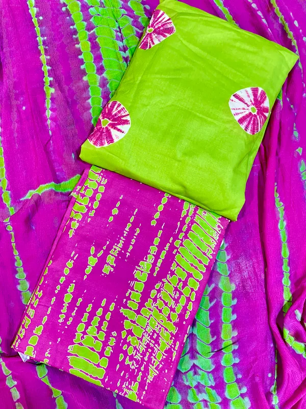 Green_Cotton_Unstiched_Suit_Set_For_Women