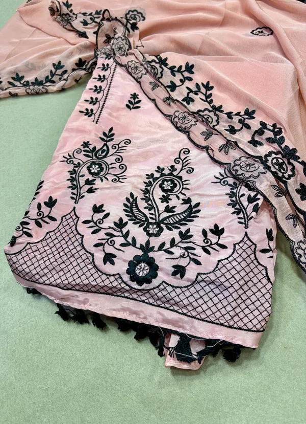 Peach_Cotton_Unstiched_Suit_Set_For_Women