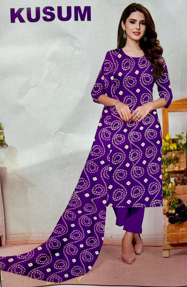 Navy_Blue_Cotton_Unstiched_Suit_Set_For_Women