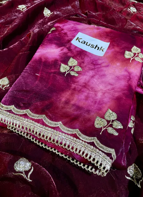 Red_White_Cotton_Unstiched_Suit_Set_For_Women